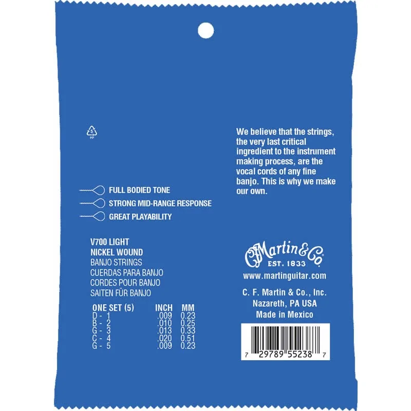 Martin Guitar Vega Banjo V700