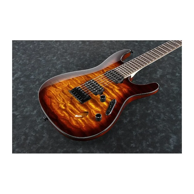 Ibanez S621QM-DEB Dragon Eye Burst