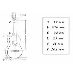 Alhambra Guitare Classique 8P