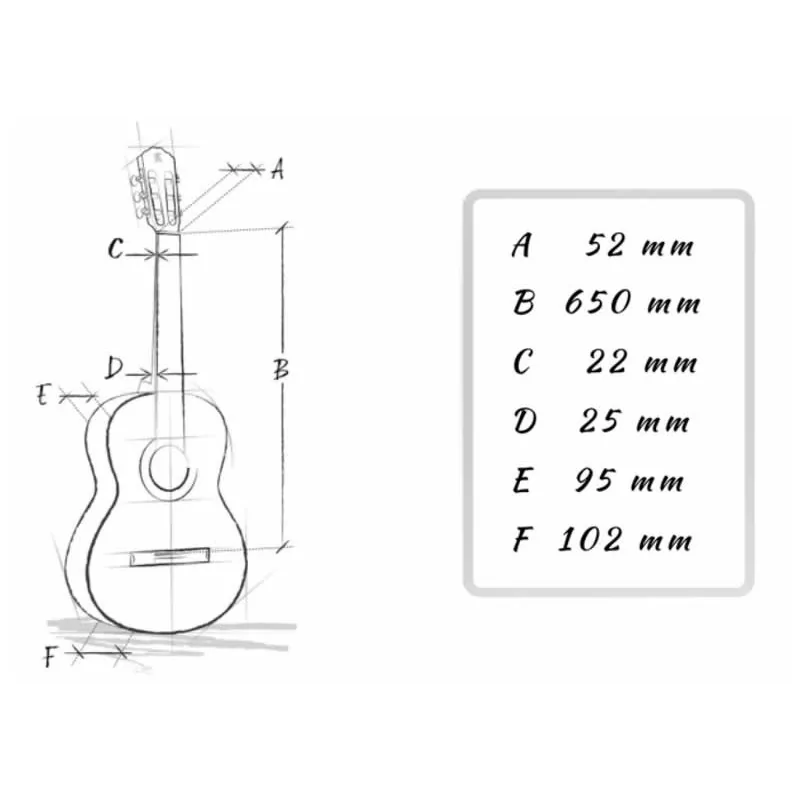 Alhambra Guitare Classique 8P
