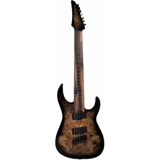 Legator NINJA N7FOD Overdrive 7-string Multiscale Jupiter Burst