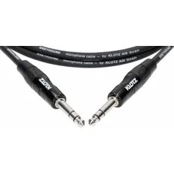 Klotz Câble Symétrique Jack Mâle / Jack Mâle 3 Mètres Klotz Câble Symétrique Jack Mâle / Jack Mâle 3 Mètres