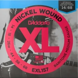 D'Addario EXL157 Medium Baritone 14-68 D'Addario EXL157 Medium Baritone 14-68
