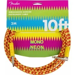 Fender MonoNeon Instrument Cable 3 Mètres