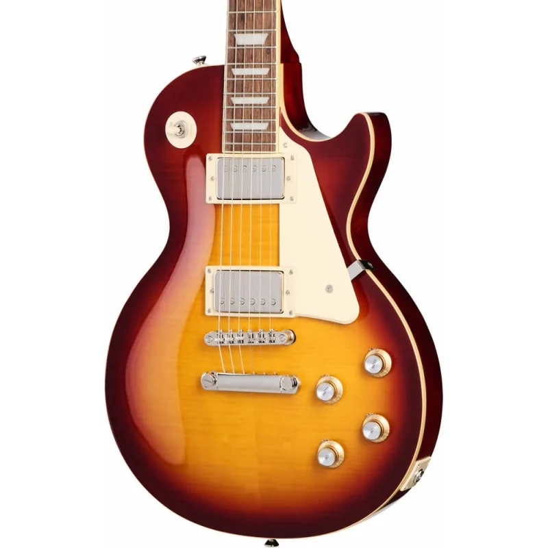 Epiphone Les Paul Std 60s Figured Iced Tea Burst w/Bag
