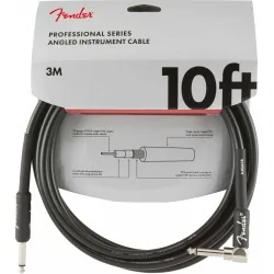 Fender PRO 10 Angl Inst Cable Black