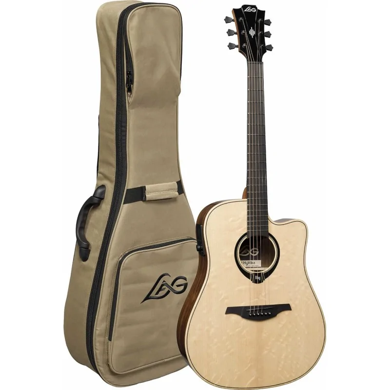 Lag HV30 Dreadnought Cutaway Electro