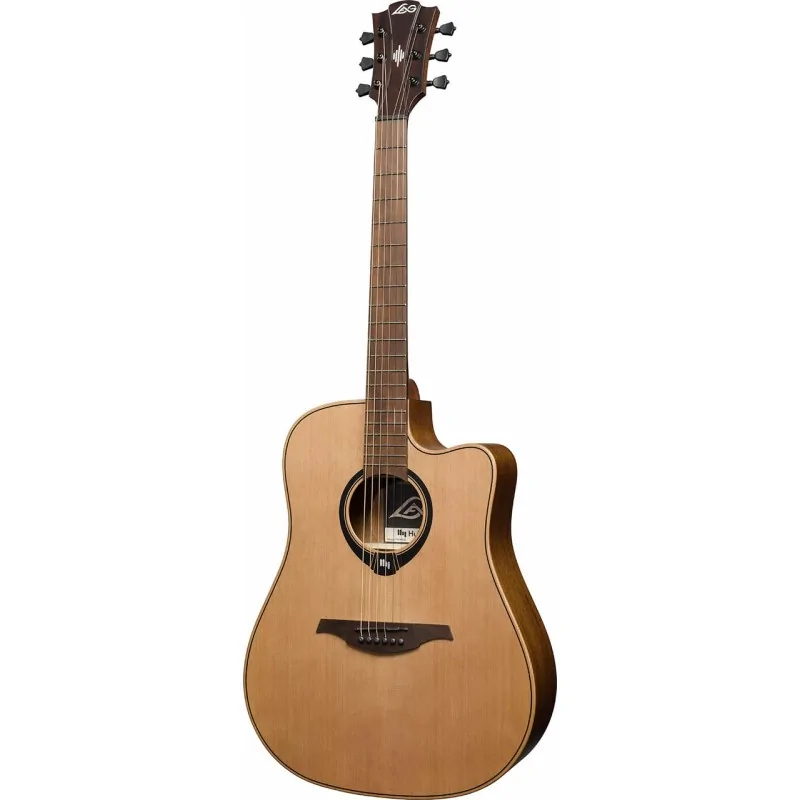 Lag HV10 Dreadnought Cutaway Electro