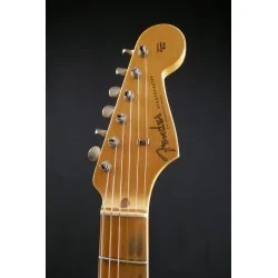 Fender 2019 Ltd Ed '55 Dual-Mag Strat MN Super Fad Aged Sherwood Green