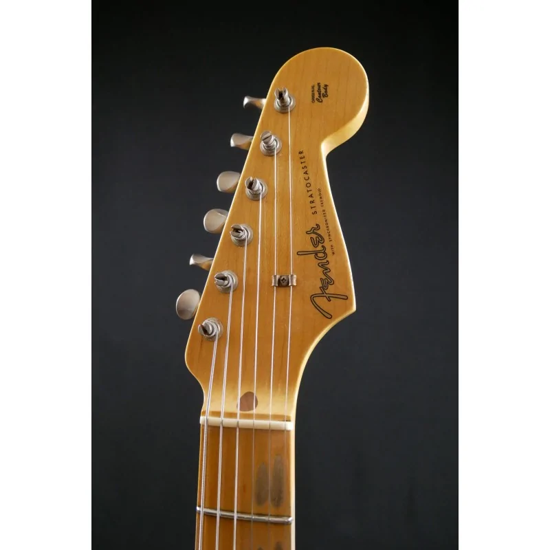 Fender 2019 Ltd Ed '55 Dual-Mag Strat MN Super Fad Aged Sherwood Green