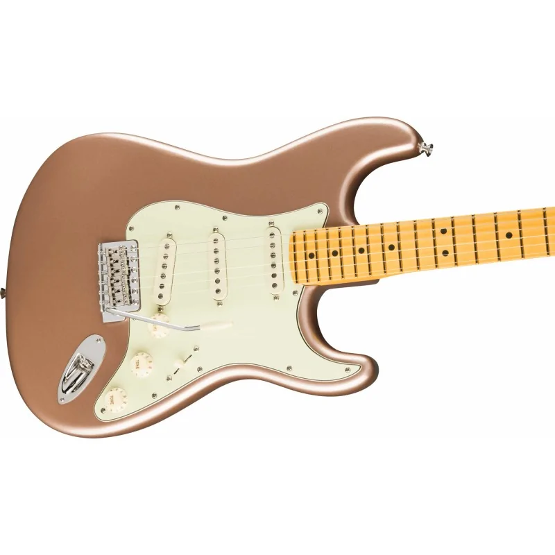 Fender AM Pro Classic Strat Faded Firemist Gold