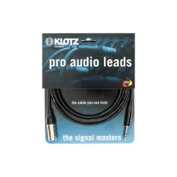 KLOTZ M1MS1K0300 – Câble microphone symétrique 3 m (XLR mâle – Jack 3 pôles) KLOTZ M1MS1K0300 – Câble microphone symétrique 3 m (XLR mâle – Jack 3 pôles)