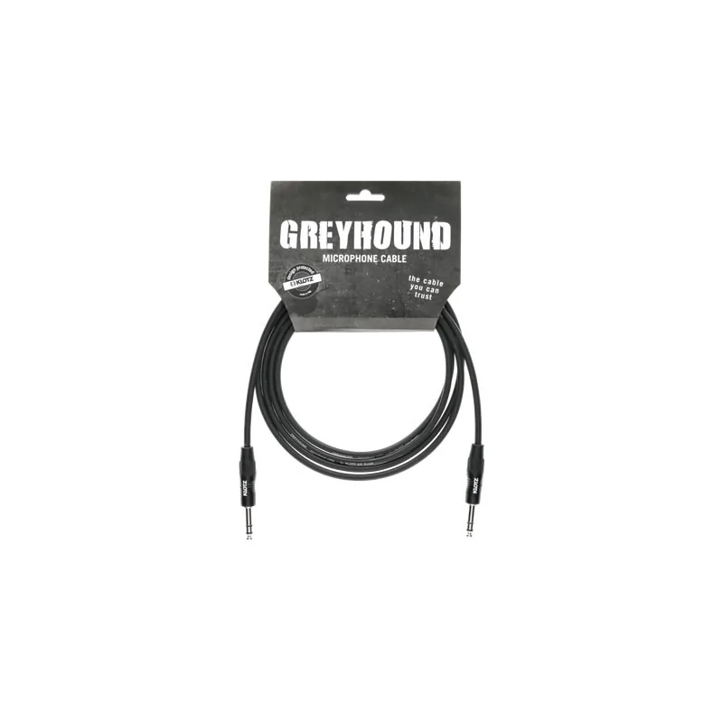 KLOTZ GRG1PP06.0 Greyhound 6 m (Jack 6,35 mm TRS – Jack 6,35 mm TRS) KLOTZ GRG1PP06.0 Greyhound 6 m (Jack 6,35 mm TRS – Jack 6,35 mm TRS)
