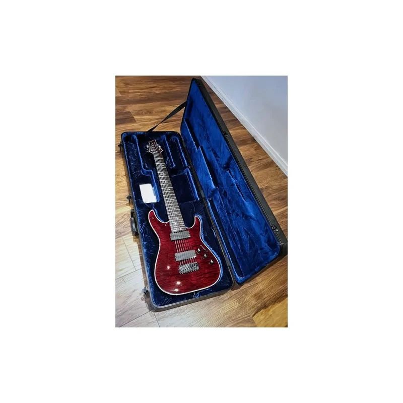 Schecter Hellraiser C-8 Black Cherry avec Case - Occasion