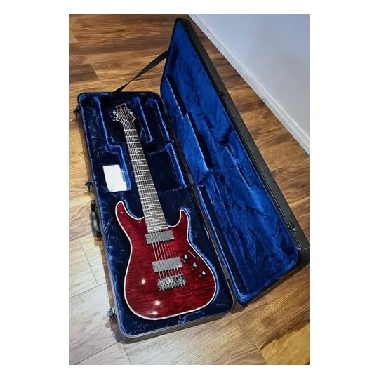 Schecter Hellraiser C-8 Black Cherry avec Case - Occasion