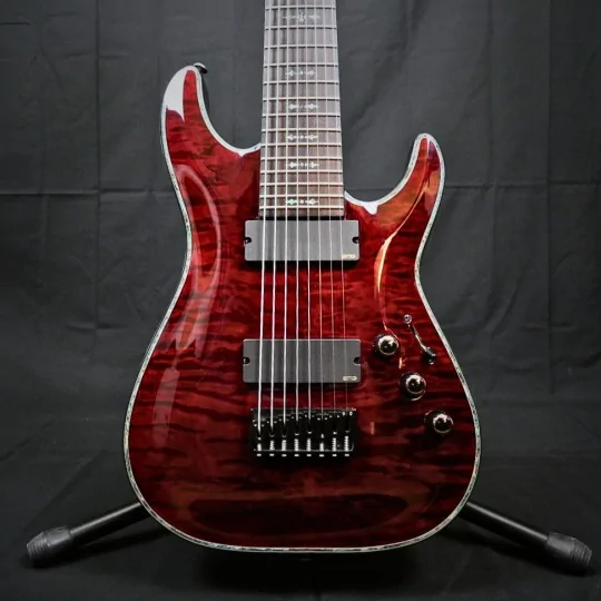 Schecter Hellraiser C-8 Black Cherry avec Case - Occasion