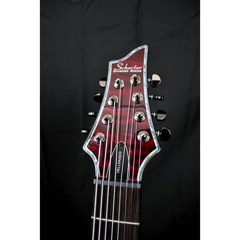 Schecter Hellraiser C-8 Black Cherry avec Case - Occasion