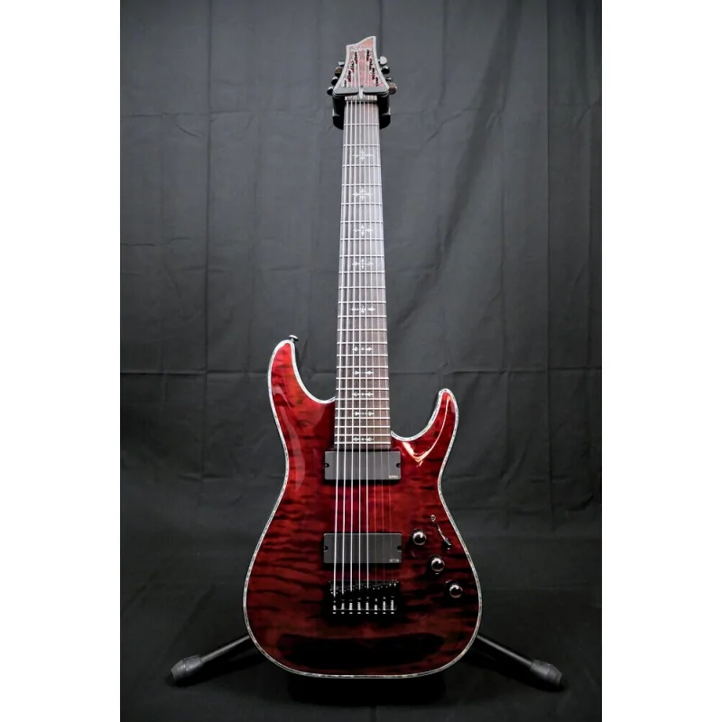 Schecter Hellraiser C-8 Black Cherry avec Case - Occasion
