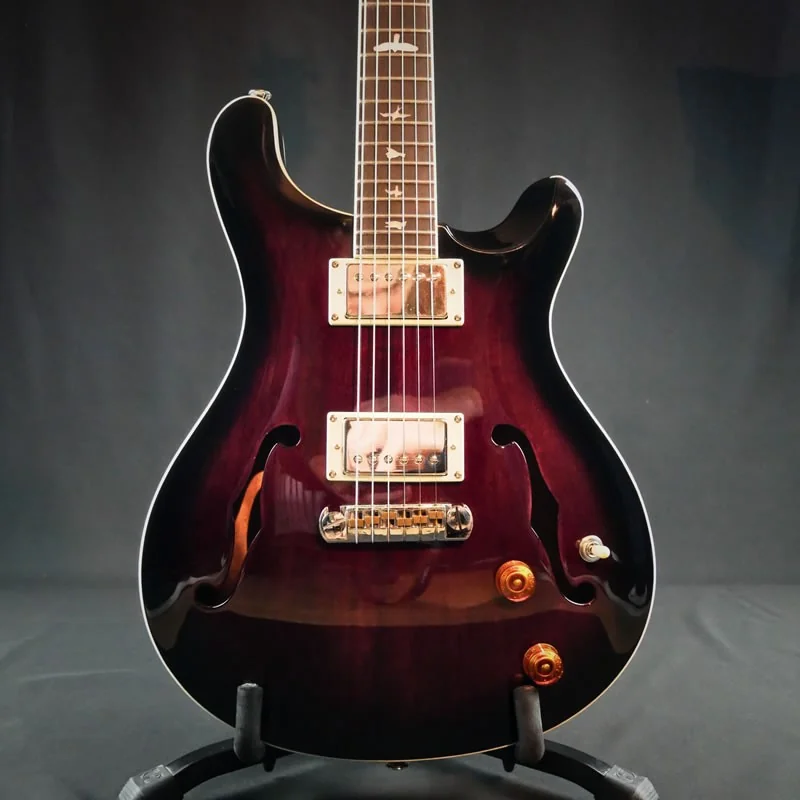 PRS SE Hollowbody II Fire Red Burst - Occasion