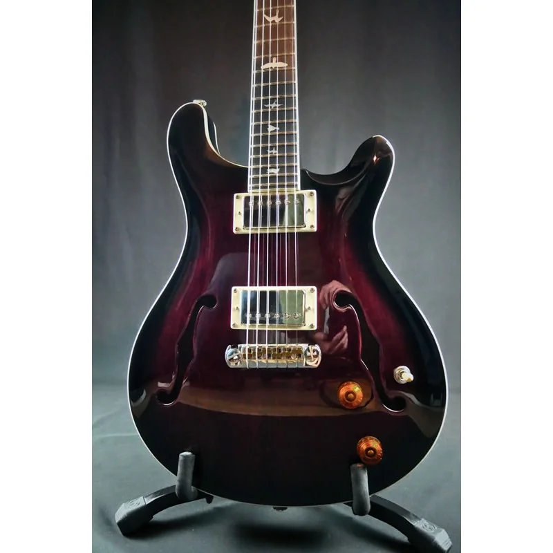PRS SE Hollowbody II Fire Red Burst - Occasion