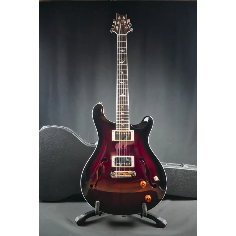 PRS SE Hollowbody II Fire Red Burst - Occasion