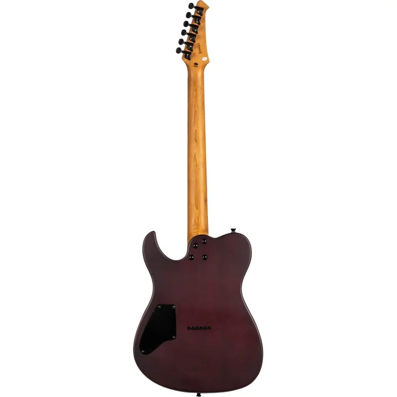 Spira Guitars T-400 MWR Satin Wine Red