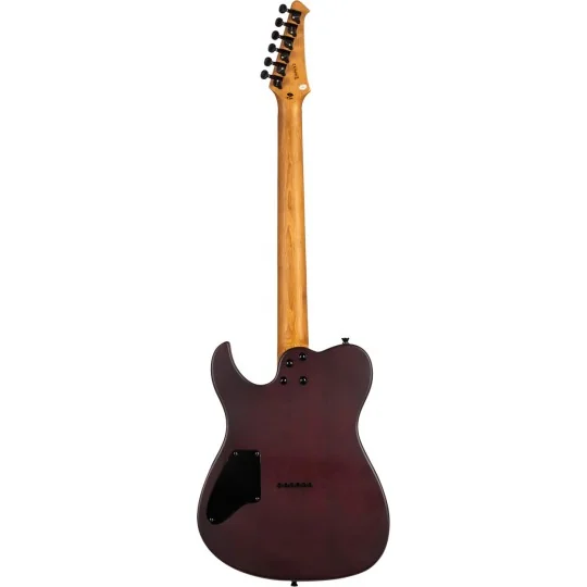 Spira Guitars T-400 MWR Satin Wine Red