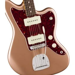 Fender AM Pro Classic Jazzmaster Faded Firemist Gold