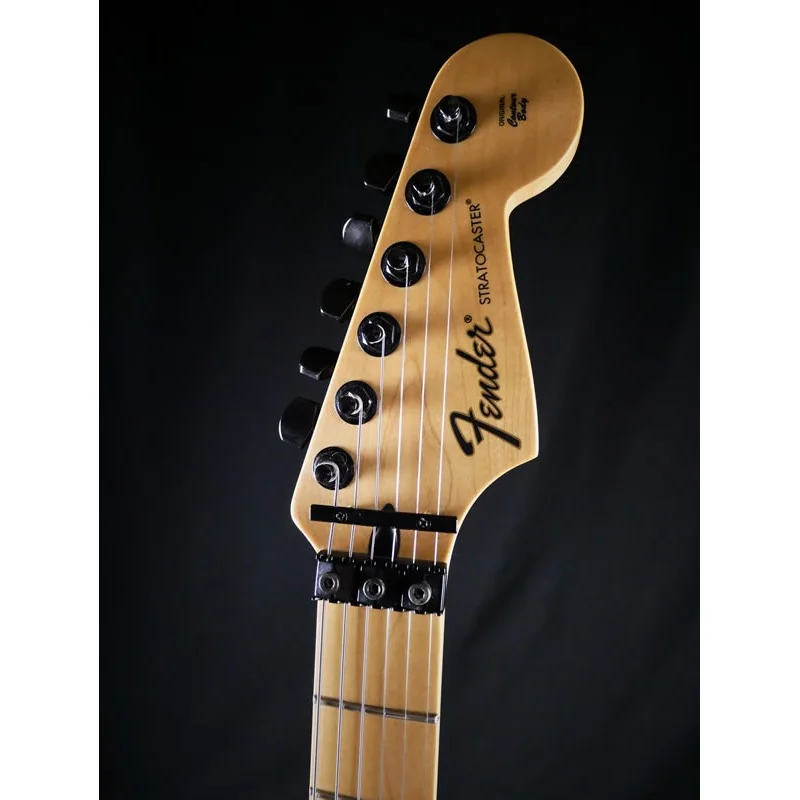 Fender Stratocaster SWIRL 2014 Yellow and Black - Occasion