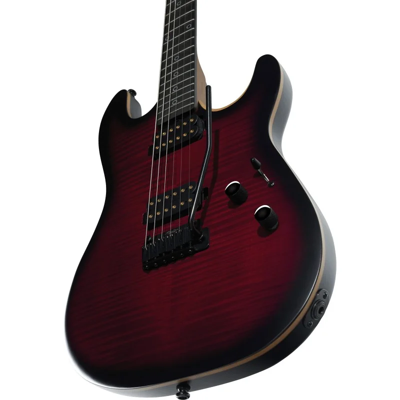 Sterling By Music Man Rabea Massaad Blood Flame Burst