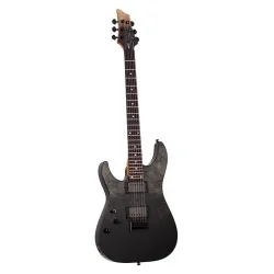 Schecter C-1 Standard Gaucher Black Fade Burst Burl