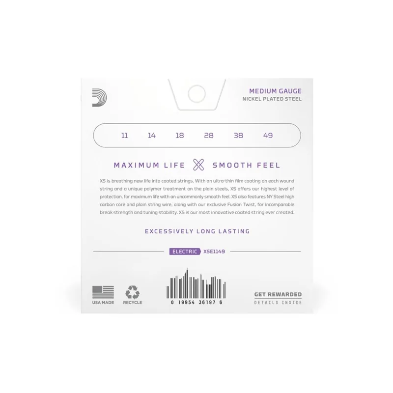 D’Addario XS Nickel XSE1149