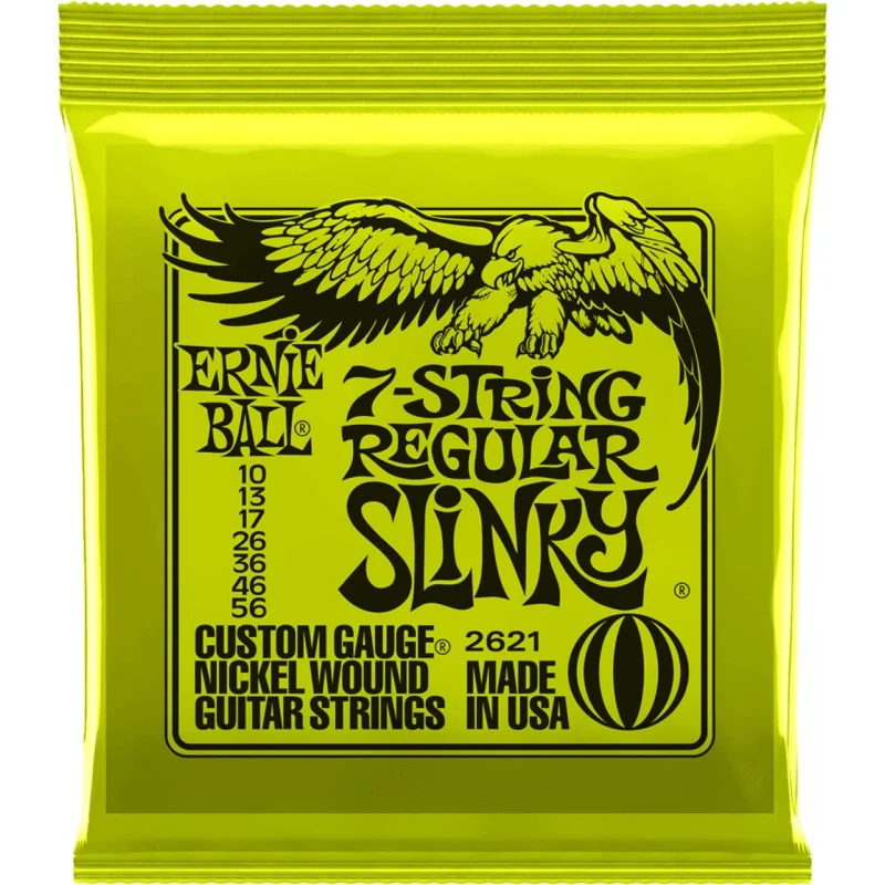 Ernie Ball Regular Slinky 7‑cordes 10 / 56