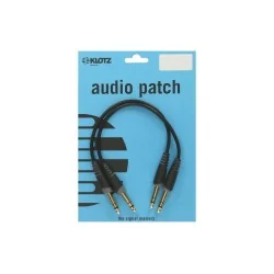 Klotz AB-JJ0030 Jeu de câbles patch symétriques TRS