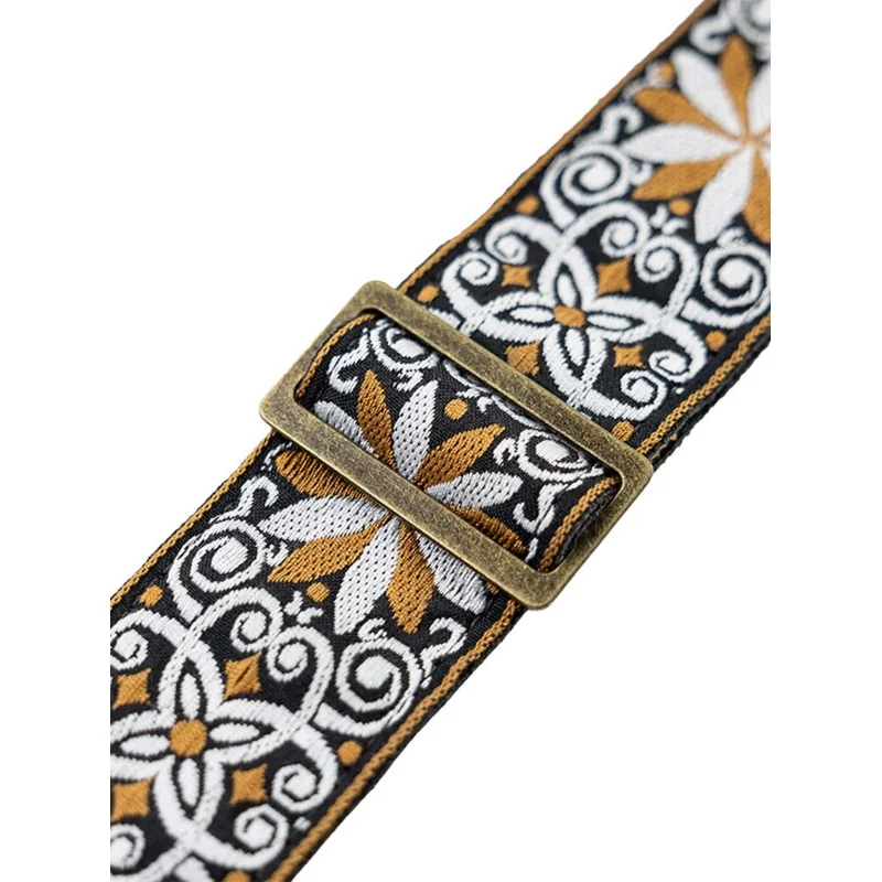 Levy's Courroie tissu Hootenany 4 portes médiators 5 cm Design 13