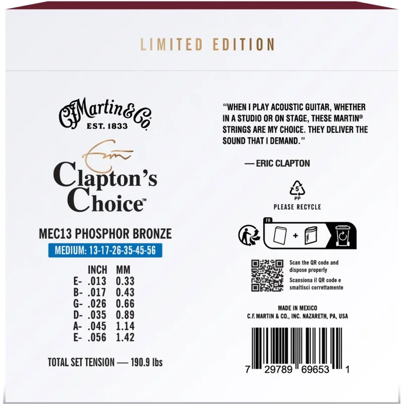 Martin CMA MEC13-LTD Eric Clapton Medium