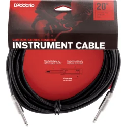 D’Addario Custom Series Braided PW-BG-20BK D’Addario Custom Series Braided PW-BG-20BK