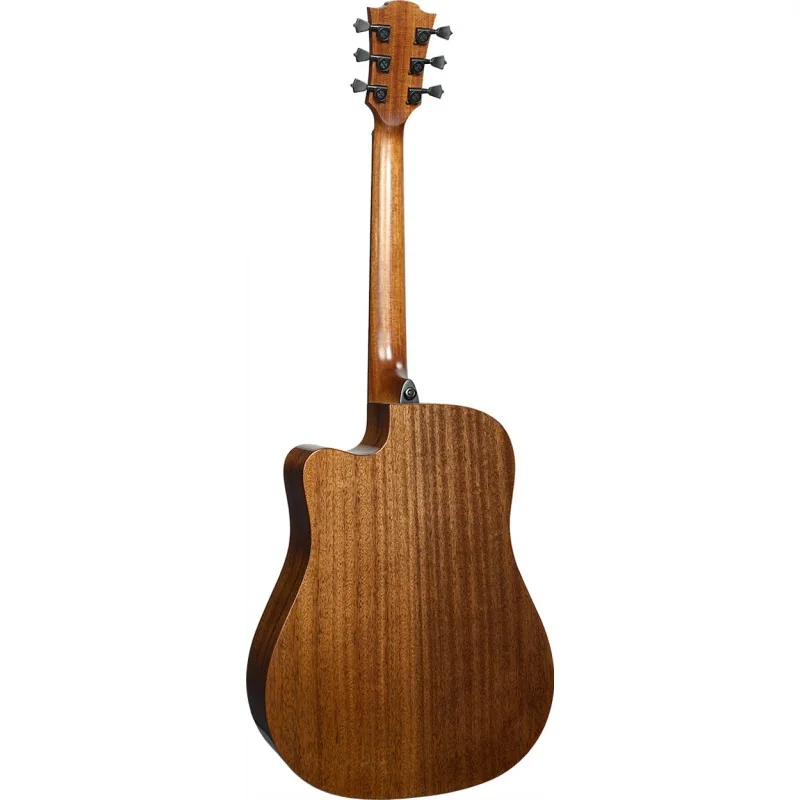 LÂG GLA T-BLUE-DCE Dreadnought pan-coupé électro, Édition Limitée Blue Burst