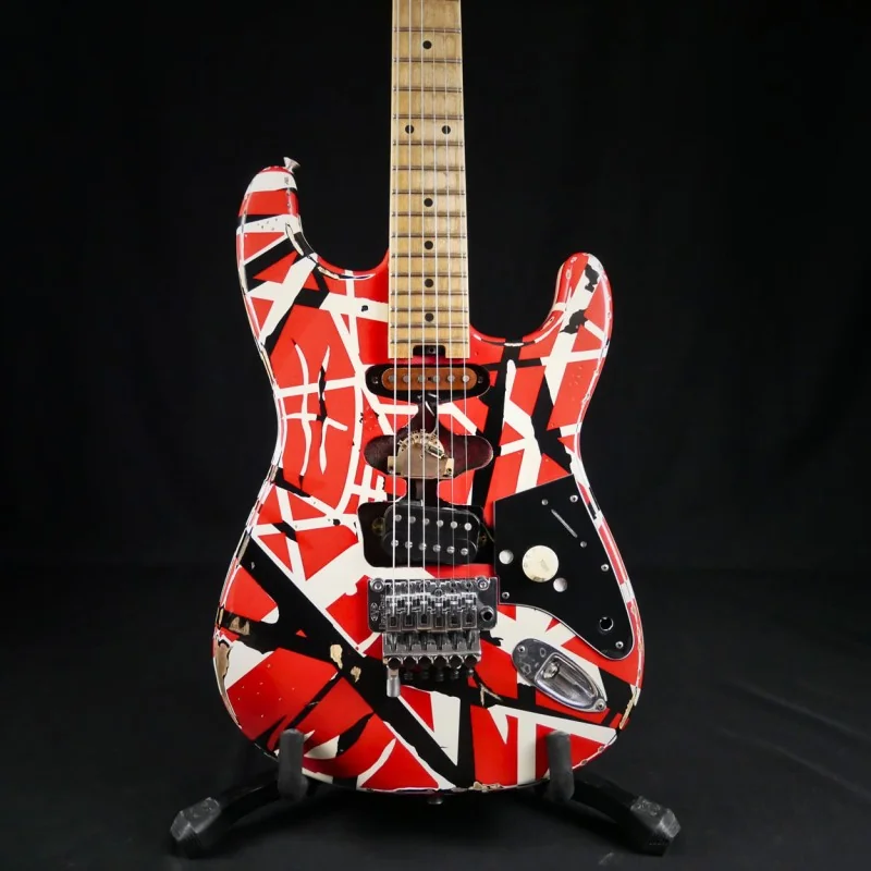 EVH Frankenstein Striped Series Frankenstrat
