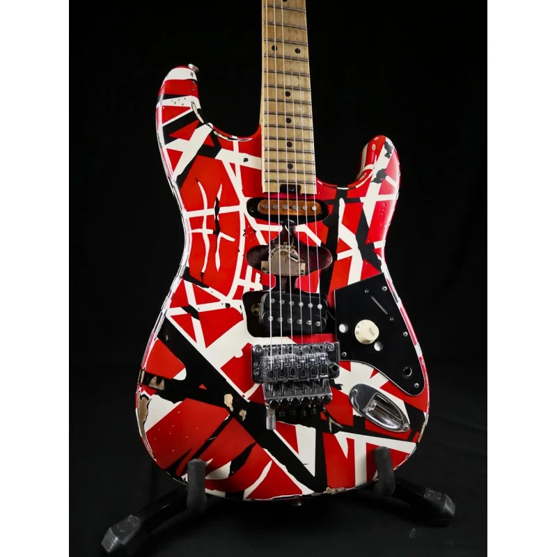 EVH Frankenstein Striped Series Frankenstrat