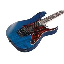 Ibanez RG653DX Transparent Deep Blue Flat Ibanez RG653DX Transparent Deep Blue Flat