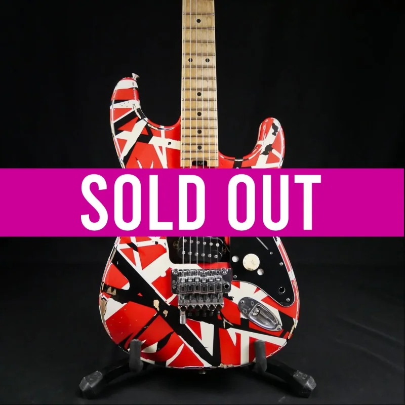 EVH Frankenstein Striped Series Frankenstrat