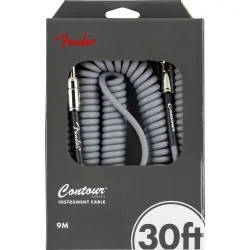 Contour™ 30' Coiled Cable, Inca Silver
