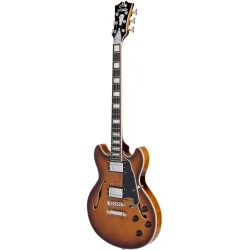 D’ANGELICO Premier Mini DC – Dark Iced Tea Burst