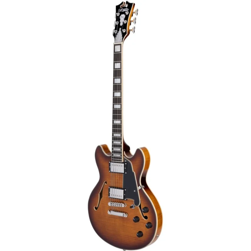 D’ANGELICO Premier Mini DC – Dark Iced Tea Burst