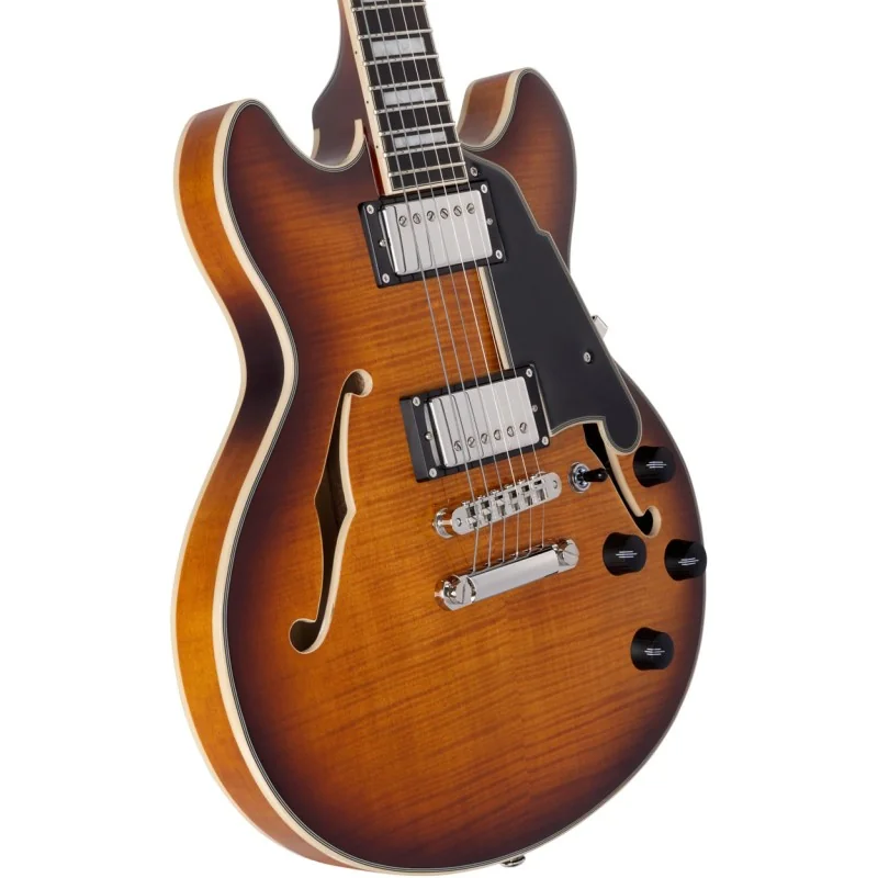 D’ANGELICO Premier Mini DC – Dark Iced Tea Burst