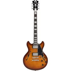 D’ANGELICO Premier Mini DC – Dark Iced Tea Burst