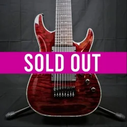 Schecter Hellraiser C-8 Black Cherry avec Case - Occasion