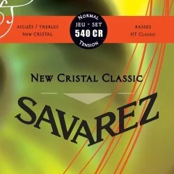 Savarez 540CRJ Jeu New Cristal Classic Rouge Bleu