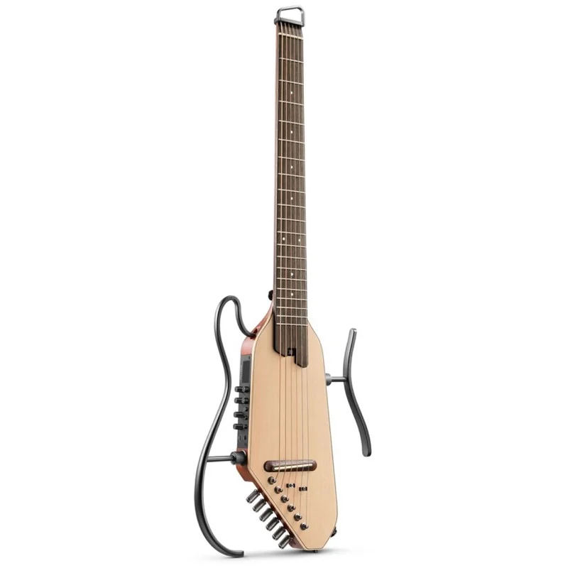 Donner HUSH-I Pro Travel Guitar Nat SP